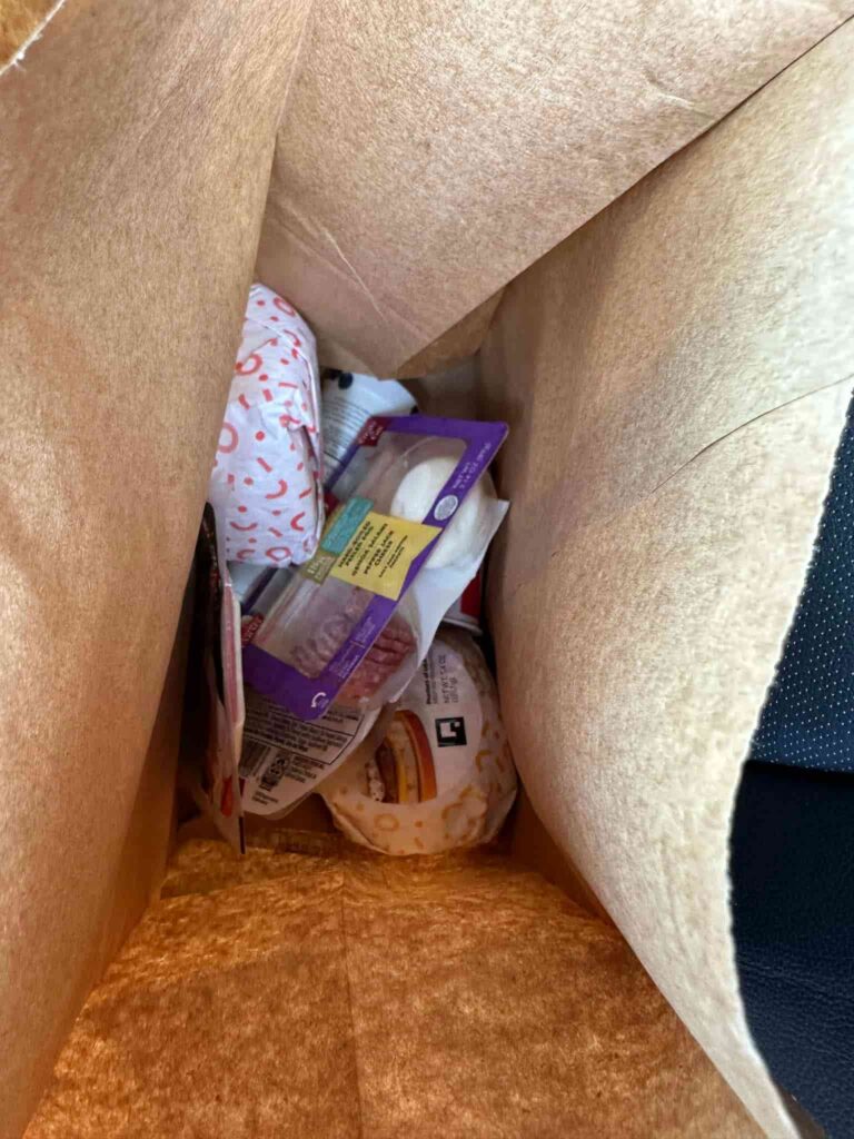 food from too good to go haul 1 in a bag